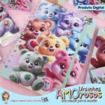 ARQUIVO DIGITAL – PACK de CAPAS – Ursinhos AMOrosos - Imagem 5