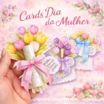 Cards Tulipas Dia da Mulher