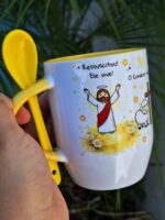 Arte Caneca Páscoa Jesus - Imagem 4
