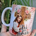 Arte Caneca Páscoa Jesus