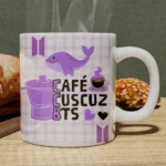 Arte Digital "Café, Cuscuz e BTS"