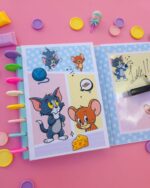 Caderno Quadro Embutido Tom e Jerry - Imagem 5