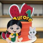 Arquivo de Corte Topo de Bolo Magali Baby
