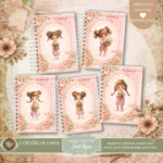 Menina Florista- encadernação - Imagem 3