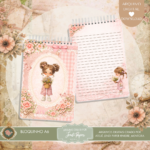 Menina Florista- encadernação - Imagem 2