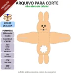 Arquivo Molde de caixa Alfajor Páscoa
