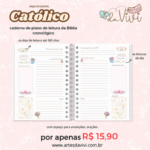 Miolo Católico plano de leitura da bíblia - arquivo digital