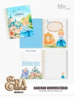 Era Uma Vez - Kit Encadernação - Volume 2 ( Cinderela, Moana e Rapunzel) - Imagem 12