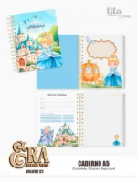 Era Uma Vez - Kit Encadernação - Volume 2 ( Cinderela, Moana e Rapunzel) - Imagem 9