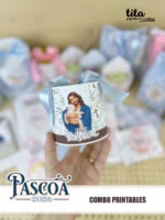 Páscoa 2026 - Combo Printables ( Coelhos + Jesus ) - Imagem 16