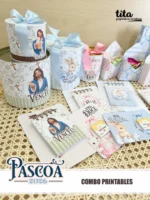 Páscoa 2026 - Combo Printables ( Coelhos + Jesus ) - Imagem 7