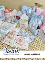 Páscoa 2026 - Combo Printables ( Coelhos + Jesus ) - Imagem 2