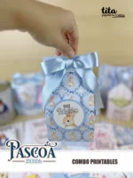 Páscoa 2026 - Combo Printables ( Coelhos + Jesus ) - Imagem 6