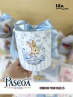 Páscoa 2026 - Combo Printables ( Coelhos + Jesus ) - Imagem 15