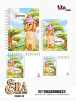 Era Uma Vez - Kit Encadernação - Volume 2 ( Cinderela, Moana e Rapunzel) - Imagem 3
