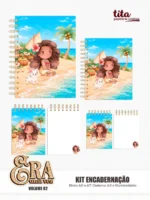 Era Uma Vez - Kit Encadernação - Volume 2 ( Cinderela, Moana e Rapunzel) - Imagem 4