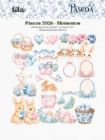Páscoa 2026 - Combo Ilustrações Coelhos - Imagem 6