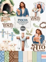 Páscoa 2026 Cristã - Kit Digital
