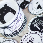 Kit Mêsversário P&B – Arquivo Digital para Corte