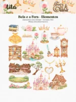 Era Uma Vez - Volume 1 ( Ariel + Bela + Branca de Neve) - Imagem 8