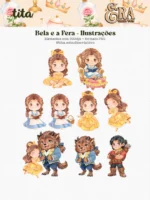 Era Uma Vez - Volume 1 ( Ariel + Bela + Branca de Neve) - Imagem 10