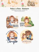 Era Uma Vez - Volume 1 ( Ariel + Bela + Branca de Neve) - Imagem 11