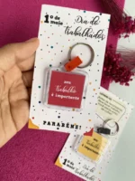 Arquivo digital _ Cartão com chaveiro _ DIA DO TRABALHO - Imagem 3