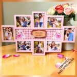 Quadro com 8 fotos grande – Dia das mães