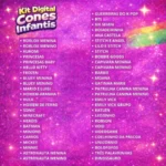 Moldes Cones Infantis - Imagem 11