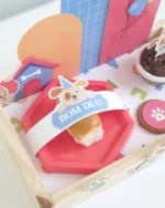 Kit digital para cesta/mesa posta - Cachorrinho Menino - Imagem 3