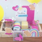 Kit digital para cesta/mesa posta - Capivara Menina