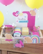 Kit digital para cesta/mesa posta - Capivara Menina