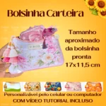 Molde Bolsinha Carteira + Catálogo Dia das Mães - Imagem 2