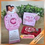 2 Caixas câmera com porta kit kat – Dia das mães - Imagem 3