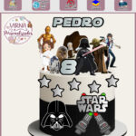 Arquivo de Corte Topo de Bolo STAR WARS