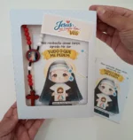CAIXA TERÇO + LIVRINHO A6 (TERÇO DIVINA MISERICÓRDIA) - Imagem 2