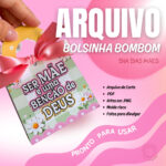 BOLSINHA BOMBOM Dia das Mães – Arquivo Digital