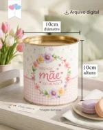 Arte Rótulo Tubolata Melhor Mãe - Imagem 3