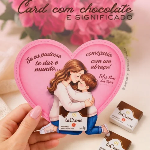 Card Dia das Mães - O Poder do Abraço