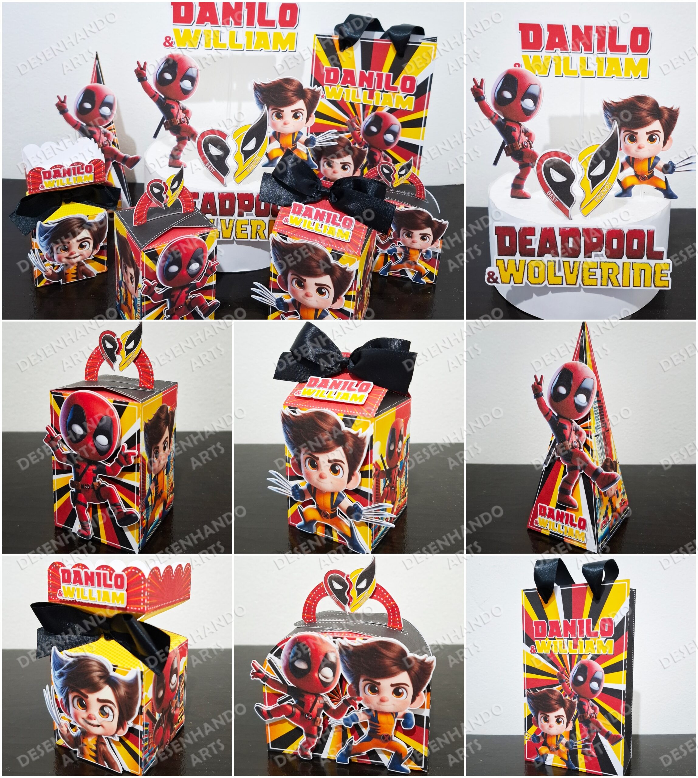 #DEADPOOL E WOLVERINE DEADPOOL E WOLVERINE - Coletiva Festa Pronta - Imagem 1