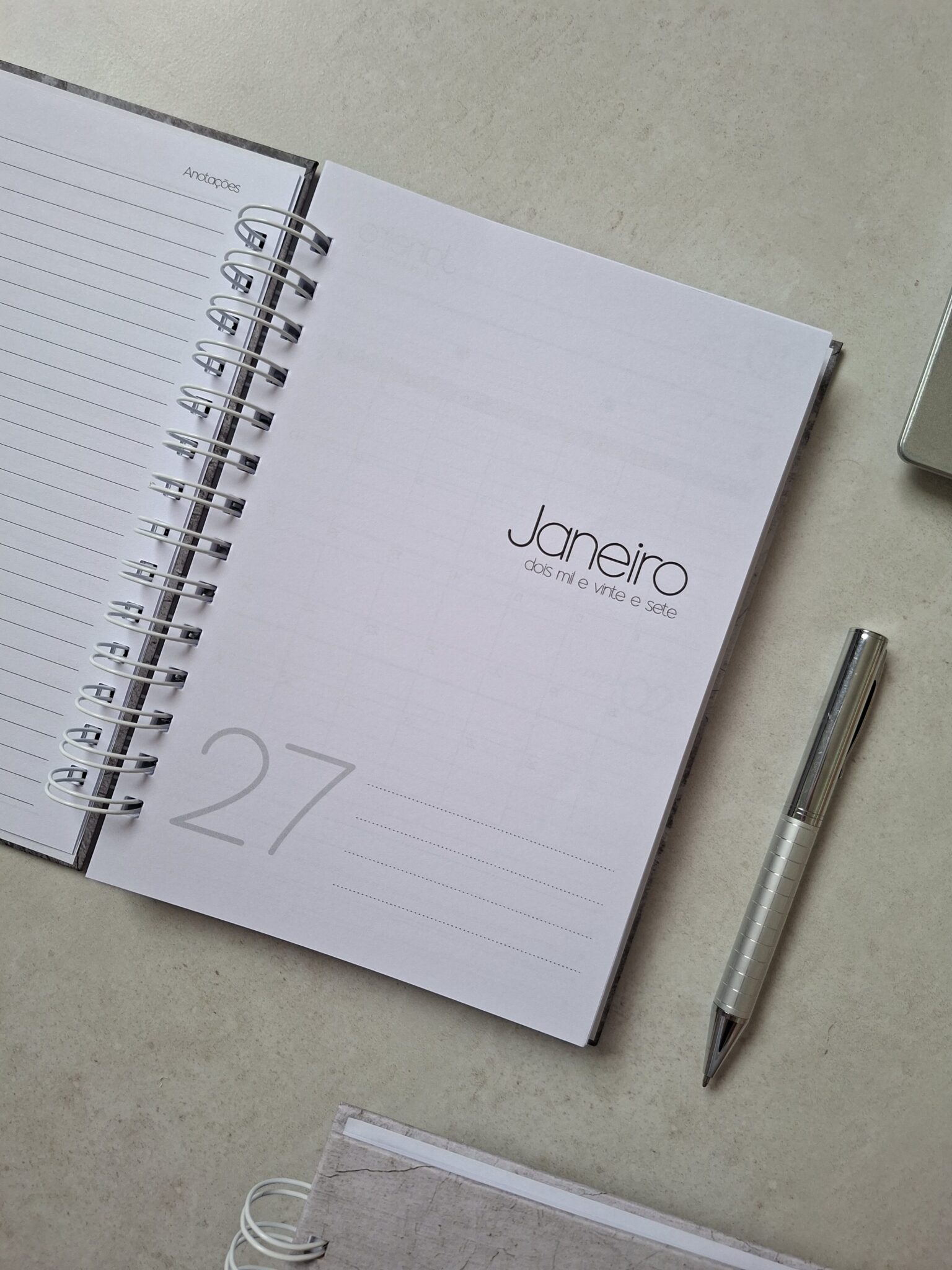 Divisoria-mensal Combo Agenda Comercial DATADA 2027 – Arquivo Digital - Imagem 1