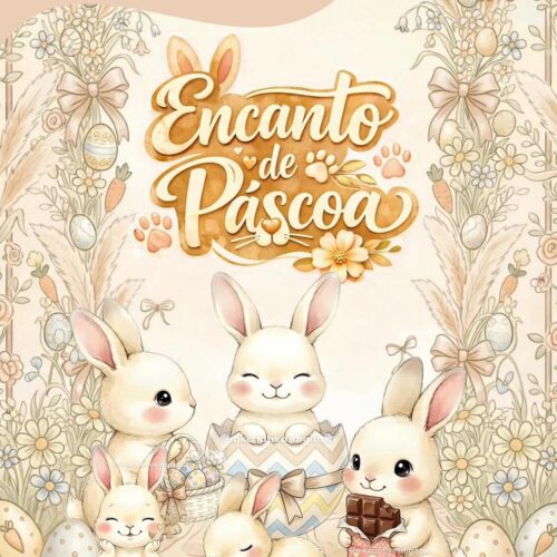 Kit Digital ENCANTO DE PÁSCOA