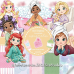 Kit Digital Spa Princesas