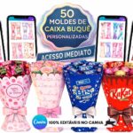 Kit Molde CAIXA BUQUE