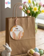 Artes Tag e Adesivo 6cm Páscoa - Imagem 3