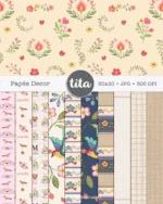 Mãe 2026 - Combão Ilustrações + Papéis - Imagem 3