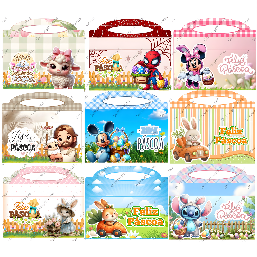 Sacolinha para Chocolate Arquivo Sacolinha para Chocolate - Imagem 1