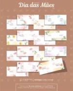 Pacote de Artes para Canecas Dia das Mães M2 - Imagem 2