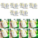 Arte Digital para Caneca Alfabeto Floral Girassol