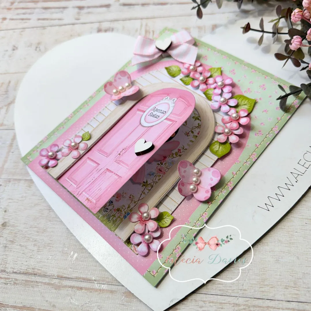 ARTE CARTÃO PORTA PORTINHA DE FADA - Imagem 4